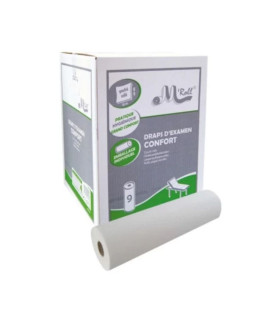 Draps d'examen 135 formats 50x35 Gaufrés carton de 9