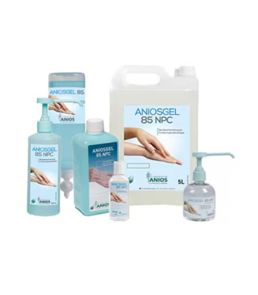 Anios Gel 85 NPC - Gel hydroalcoolique (formats 100ml à 5L)