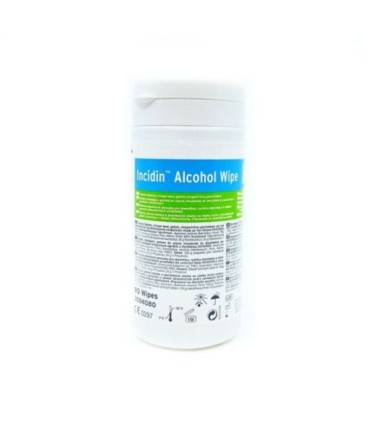Incidin Alcohol Wipe – Lingettes désinfectantes boîte de 90