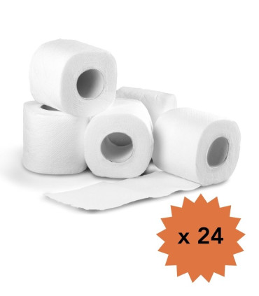 Papier toilette petit rouleau par 24
