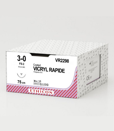 Vicryl Rapide Fil de suture résorbable tressé Ethicon