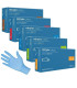 Gants nitrile bleu non poudrés Nitrylex Mercator - Boîte de 100 (tailles XS à XL)