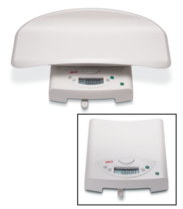 Pèse-bébé et pèse-enfants 2 en 1 BMIF capacité 20 kg SECA 384