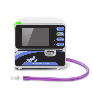 Pompe à perfusion vétérinaire IP-200 PLUS VET – Écran tactile, autonomie 12h, IP44