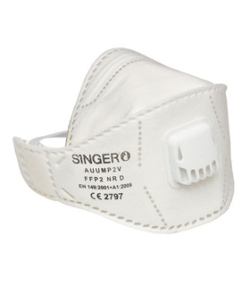 Masque FFP2 souple à valve pliable – Boîte de 20