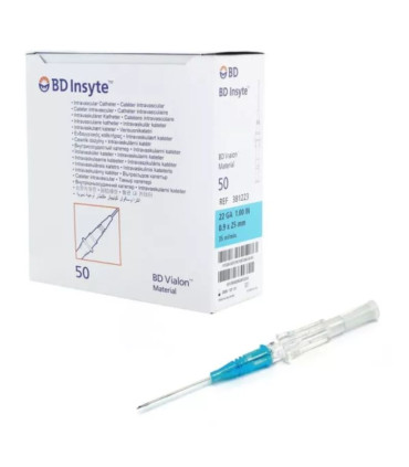 Catheter BD Insyte sans ailettes par 50 unités