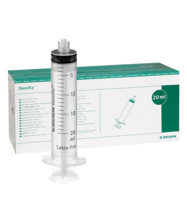 Seringue 20 mL Luer Lock centrée Omnifix B Braun