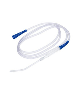 Kit d’aspiration chirurgicale avec canule Yankauer 24 CH – Tuyau 2,1 m