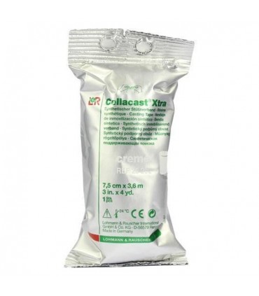 Bande de résine cellacast xtra 3,6m x 5cm crème